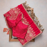 New Fancy Designer Saree With Blouse